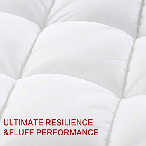 Abakan Extra Thick Mattress Topper Queen Super Soft Breathable Perfect Support Mattress Pad Cover Pillowtop Bed Topper with 8-21Inch Deep Pocket