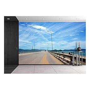 Vietnamese Country Road, Cross Sand Hill, Jungle or Mountain - Removable Wall Mural | Self-Adhesive Large Wallpaper - 66x96 inches
