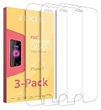 [3-Pack] iPhone 7 Tempered Glass Screen Protector, IXIR [9H Extreme Hardness] {Full HD} {Easy Installation System} PRO+ Tempered Glass Screen Protector for iPhone 7