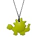 Munchables Dinosaur Chewable Necklace - Sensory Chew Jewelry for Kids (Green) 