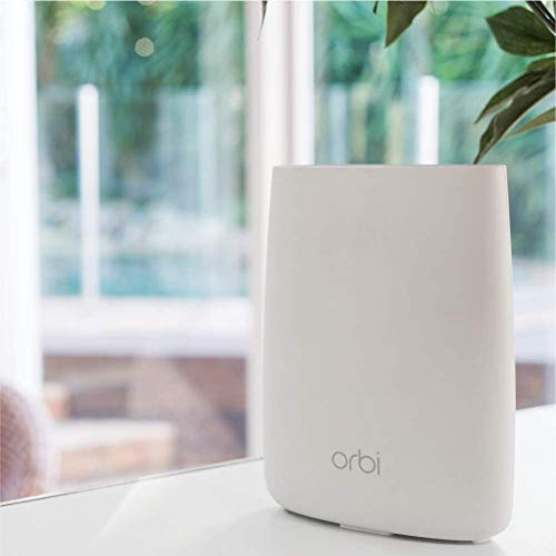 NETGEAR Orbi Ultra-Performance Whole Home Mesh WiFi Satellite Extender - works with your Orbi Router to add 2,500 sq. feet at speeds up to 3 Gbps, AC3000 (RBS50)