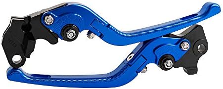 For 950 Multistrada 2017-2018, 3D CNC Aluminum Folding Motorcycle Brake Clutch Levers, for 821 Monster/Dark/Stripe 2014-2017 (Blue)