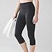 Lululemon Flow & Go Crop III Yoga Pants (Black, 6)