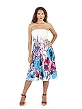 Martildo Fashion, Ladies 3 in 1 Cotton Holiday Vacation Dress