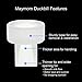 Maymom 4 Count Duckbill Valves for Spectra. Designed for Spectra S1 Spectra S2 Spectra Pump not Original Spectra Pump Parts Replace Spectra Valve (Semitransparent)