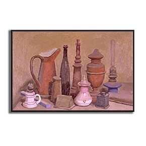 Framed Canvas Wall Art Still Life by Giorgio Mordian Canvas Prints Home Artwork Decoration for Living Room,Bedroom - 16x24 inches