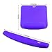 Nex Mouse Mat with Wrist Rest Pad Mouse Pad Keyboard Mouse Memory Foam Stress Disorder Pads Kit Wrist Rest Pad for Surfing and Gaming (Purple)