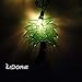 LIDORE Palm Tree String Lights. 10 Counts Warm White Light for Holiday and Party