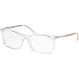 Michael Kors MK4030 VIVIANNA II Rectangle Eyeglasses For Women + BUNDLE with Designer iWear Eyewear Care Kit Care Kit