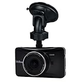 OldShark 1080P 170 Degree Wide Angle 3-Inch Dashboard Camera Black Box Night Vision G-Sensor WDR Motion Detection Loop Recording with 16GB Memory Card