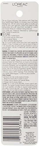 L’OREAL PARIS BROW STYLIST KABUKI BLENDER BROW CRAYON, BLONDE, 0.05 OZ.