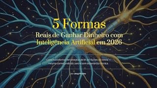 Livro 5 Formas Reais de Ganhar Dinheiro com Inteligência Artificial em 2026