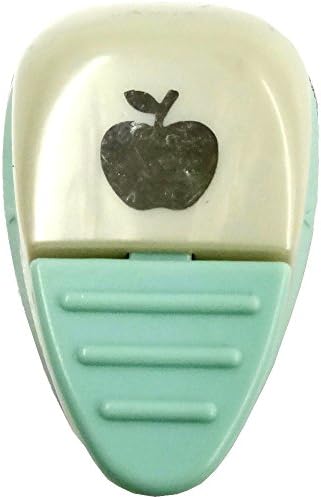Kuretake Paper Punch KurePunsh Small Light Blue Body, Apple Shape (5002500046)