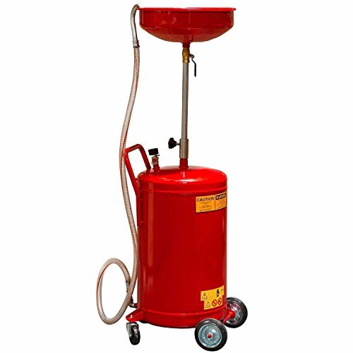 CR 20 Gallon Waste Oil Drain Tank Air 3198 Operated Drainer Oil change