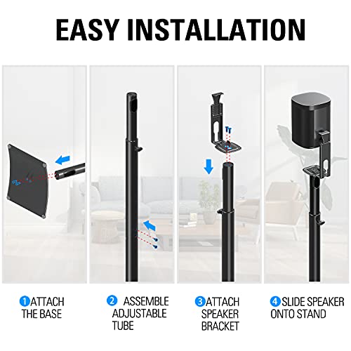 Mounting Dream Speaker Stands for SONOS ONE, ONE SL, Play1, Height