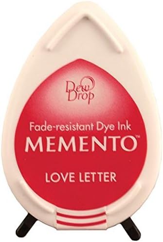 Memento Dew Drop Ink Pads Tsukineko Dew Drop Pad, Love Letter