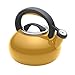 Circulon Sunrise Whistling Kettle/Stovetop Teakettle/Tea Pot - 1.5 Quart, Mustard Yellow