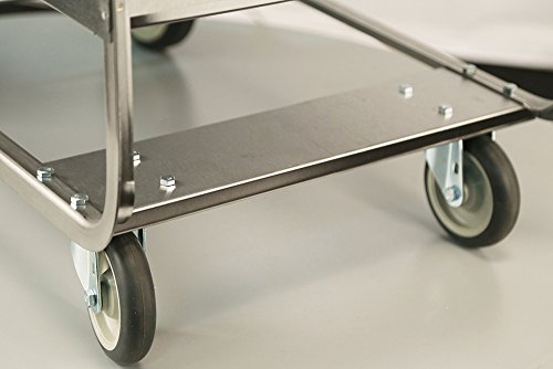 Lakeside 744 Stainless Steel Utility Cart; 700 Lb Capacity, 3 Shelf, 21"X33" - Thumbnail 4