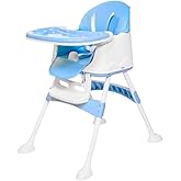 Maxi Baby Cadeira de Alimentação Portátil Bebê Honey (Azul)