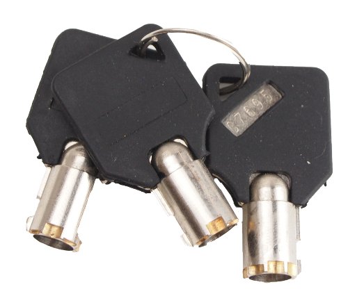 Palmy Mini Aluminium U-lock (5.1" X 2.95") Black/gold - Thumbnail 2