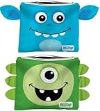 NUBY Reusable Snack Bag, Blue/Green