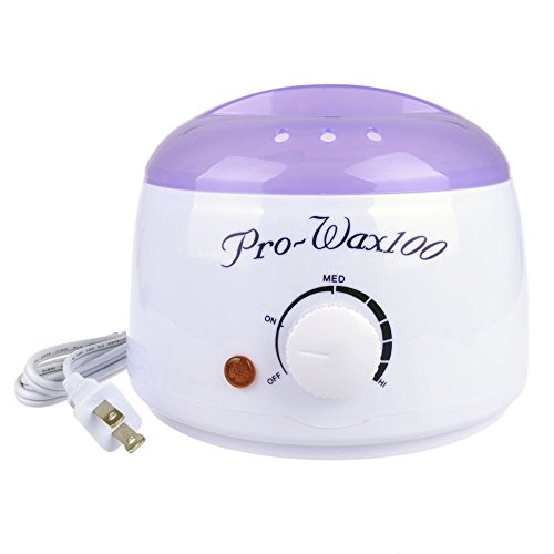 Angel Kiss Portable Electric Hair Removal Hot Wax Warmer - for Arms, Legs, Under Arms and Bikini Are