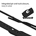 UMTELE Soft Silicone Replacement Strap with Rose Gold Frame for Fitbit Blaze Smart Fitness Watch, Small, Black