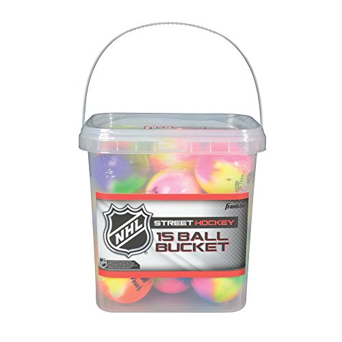 Franklin Sports NHL Street Hockey Balls No Bounce Outdoor Street