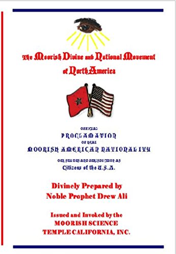 Official Proclamation of Real Moorish American Nationality: Our Status and Jurisdiction as Citizens of the U.S.A.