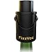 FizzVac Vacuum Champagne Stopper in Black Satin Gift Bag, Set of 2