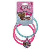 UPD LOL! 3 on Glitter Bangles with Plastic Charm L.O.L-12 PCS