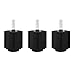 uxcell XINYOU XY-380 Aquarium Fish Tank Biochemical Sponge Filter, 4-1/2-Inch (3-Pack)