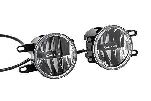 KC HiLiTES 501 Gravity G4 Amber LED Fog Light for Toyota - Pair Pack System
