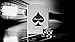 Madison Rounders Playing Cards Black
