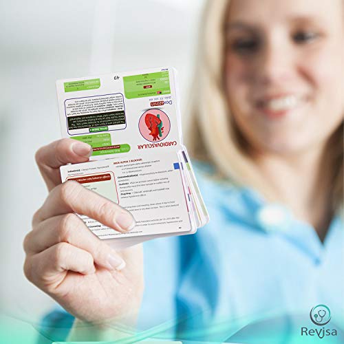 Revisa Top 300 Drugs Pharmacology Cards Portable Flashcards With Box Study Review Notes For Nclex Naplex Nursing Pharmacy Med School Guide For Clinical Assessment Lab Dose Drug Names Pricepulse