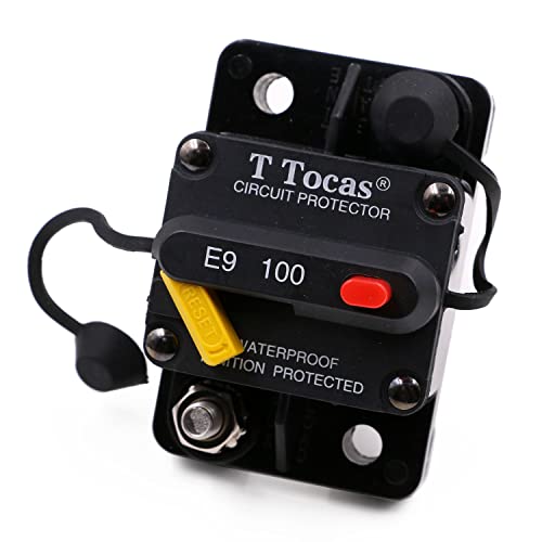 T Tocas Hi-Amp Circuit Breaker, 100A Breaker