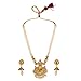 Efulgenz Mothers Day Gift Indian Jewelry Sets for Women Bollywood Jewelry Indian Bollywood Traditional Crystal Kundan Pearl Beaded Wedding Temple Choker Necklace Earrings Jewelry set