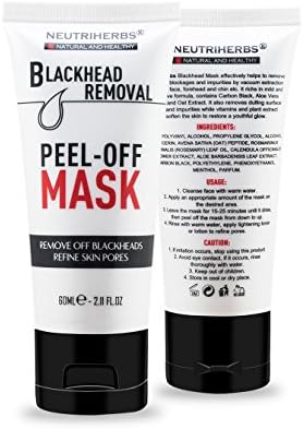 Blackhead Remover Mask &amp; Black Face Mask-Deep Cleansing Purifying Face Peel Off Mask 60ml
