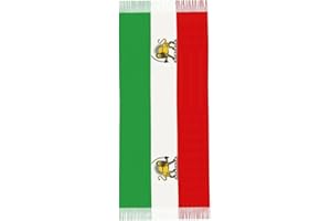 Flag of Iran Warm Scarf Long Blanket Scarf Fashionable Shawl Scarves for Casual Daily Travel Festival Celebration Accessory