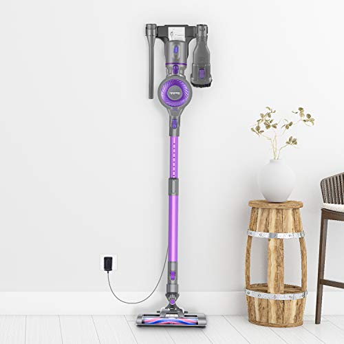 GeeMo E4 Cordless Vacuum Cleaner, 20 Kpa Powerful Suction 4 in 1 Stick