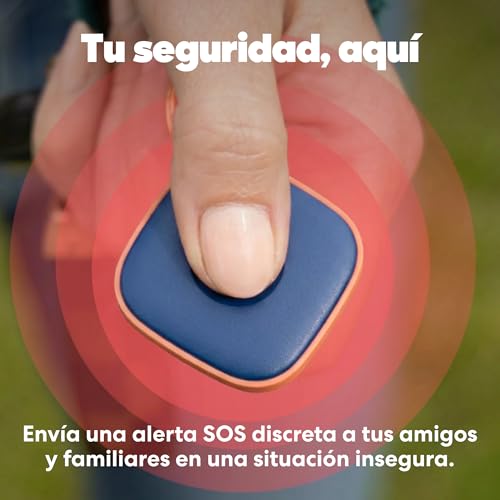 Tile - Localizador Bluetooth, localizador de Llaves y localizador de Objetos para Llaves, Bolsos y Mucho más.Compatible con iOS y Android. Paquete de 1 (Navy Blaze)