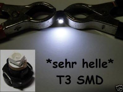 Speedo/LEDs – T3 – Bright SMD 1.2 W B8.5D (Buy A Set Of Four)