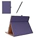 ProCase for iPad Pro 12.9 2017/2015 Case (1st & 2nd Generation), Stand Folio Case Cover for iPad Pro 12.9 Inch (Old Model 2017/2015), with Multiple Viewing Angles, Pencil Holder -Purple