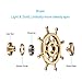 Fidget Spinner 4-8min, Hand Spinner EDC Toy Tri-Spinner Ultra Durable Bearing Non-3D printed Fidget Focus Novelty Toy by Regalll (Rudder)