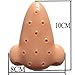 PMAG Perfect for Simulated Zits Acne Squeeze Nose Pimple Popping Stress Relief Toy for Adults Kids Teens Anxiety (Peach Nose)