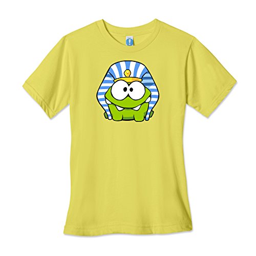 Cut the Rope: Pharaoh Om Nom T-Shirt - Lemon