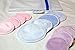 Reusable Makeup Remover Pads 12 Pack - Bamboo Cotton Face & Eye Makeup Remover Wipes with Laundry Bag - Organic 3 Layer Facial Exfoliating Bamboo Velour Rounds (Two Sizes) - Cora Belle Goods