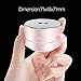 LENRUE A2 Portable Bluetooth Speaker, Hard EVA Case Packed, Good Sound,Brief Design,Perfect Mini Speaker for Room, Car, Travelling, Camping, Picnic (Rose Gold)thumb 3