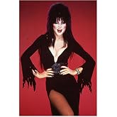 Elvira Cassandra Peterson Deep Cleavage Looking Dark and Sexy Bright Smile and Winking 8 x 10 Inch Photo