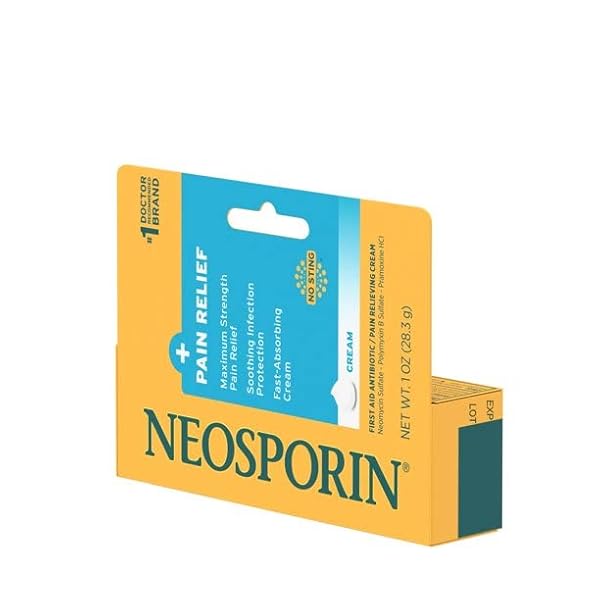 NEOSPORIN + PAIN RELIEF CREAM MAXIMUM STRENGTH 1 OZ